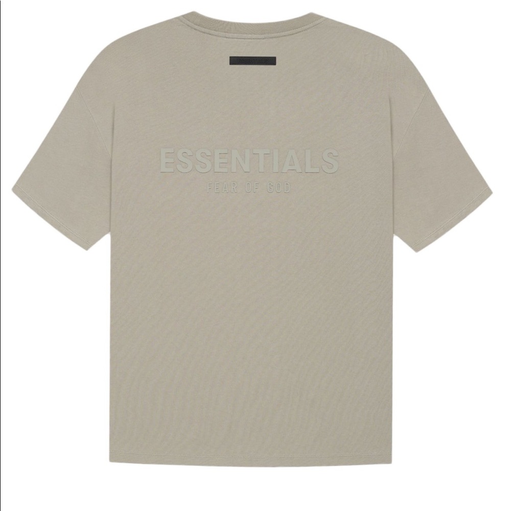 Fear of God Essentials- T-shirt Moss/Goat